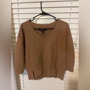 White House Black Market light brown sweater (small)